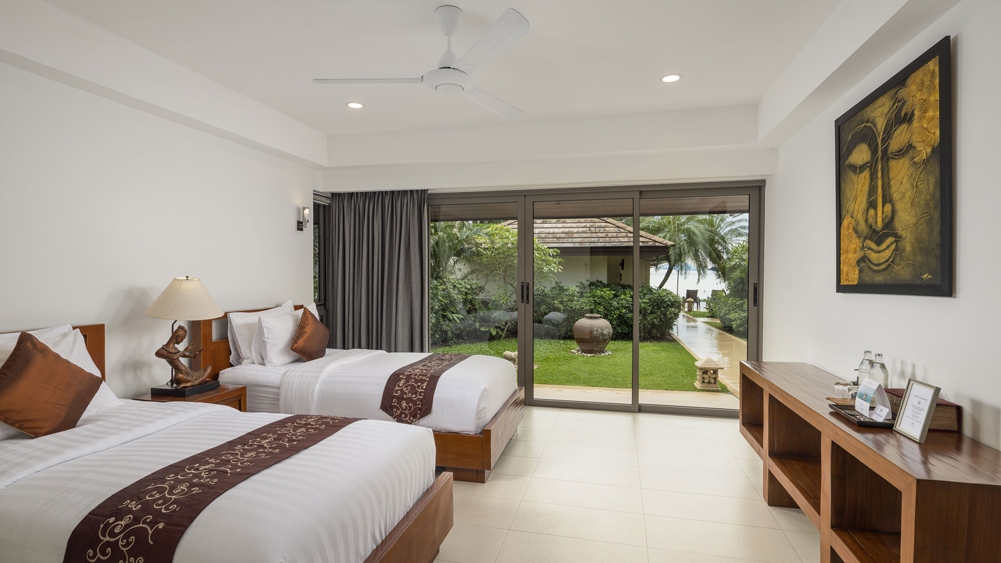 Elite Havens - Villa Akuvara - Koh Samui - Thailand - Twin bedroom by the garden